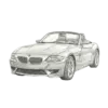 Seat occupancy sensor mat bypass emulator for BMW Z4 E85 E86