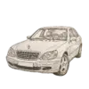 Seat occupancy sensor mat bypass emulator for Mercedes-Benz S-Class W220