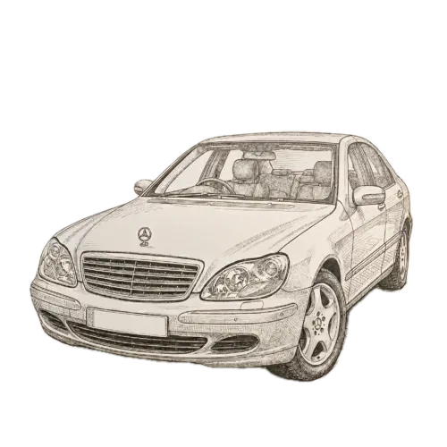 Seat occupancy sensor mat bypass emulator for Mercedes-Benz S-Class W220