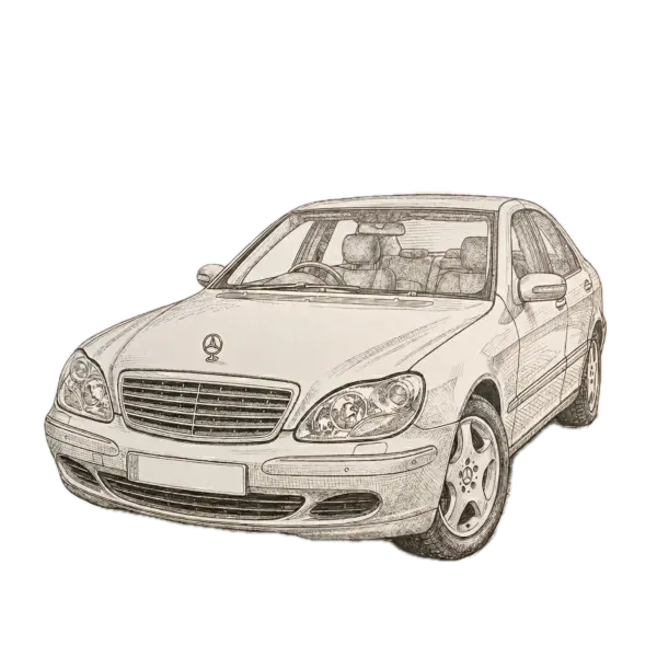 Seat occupancy sensor mat bypass emulator for Mercedes-Benz S-Class W220